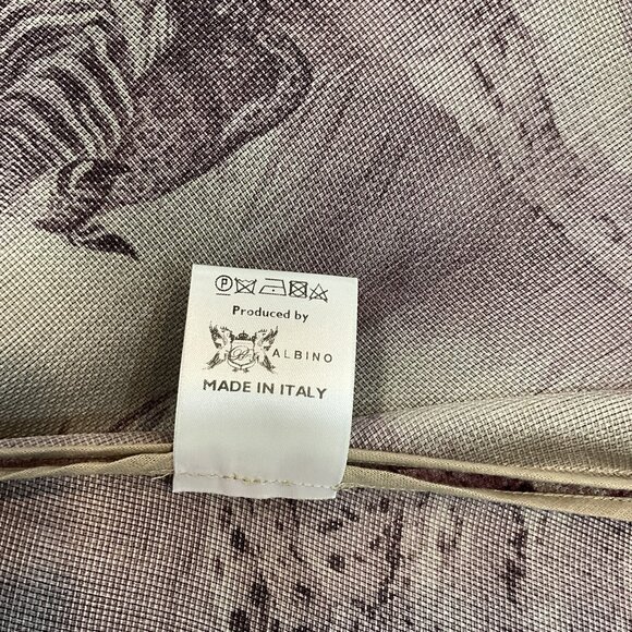 Albino Jacket 100% Silk Made in Italy Size IT 40 - Picture 6 of 6